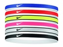 Резинки для волос NIKE, повязка на голову, 6 шт.