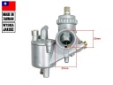 CARBURATEUR ROMET JAWA 50 OGAR 200 MÂCHOIRE 50 CANARD MÂCHOIRE MUSTANG CAPACITÉ 60CCMphoto 9