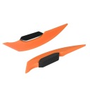 AERODYNAMICZNY СПОЙЛЕР SKRZYDELKOWY DO ВЕЛОСИПЕДАМ ЭЛЕКТРИЧЕСКИХ МОТОЦИКЛЕТНЫХ УНИВЕРСАЛЬНЫЙ ЦВЕТ ОРАНЖЕВЫЙ  фото 9