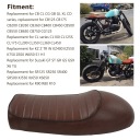 КРІСЛО МОТОЦИКЛЕТНИЙ KSZTAT GARBOWY KSZTAT HUMPY VINTAGE ДЛЯ CB125 ND  (17878059261) фото min 7