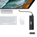 Ugreen wielofunkcyjny Hub 7w1 USB-A - 7xUSB-A Waga produktu z opakowaniem jednostkowym 0.374 kg