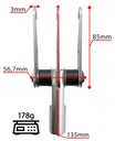 PZPON 3 háky 3mm do zváračky SPOTTER pazúry rukoväť spoter M10 M14 EAN (GTIN) 5904507009281