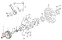 VOLKSWAGEN EOS KOLO POULIE ARBRE VILEBREQUIN VIS NASADOWA 12-KATNA N91048601photo 8