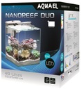 MORSKÉ AKVÁRIUM POĽSKEJ ZNAČKY AQUAEL NANO REEF DUO SADA 49 LITROV