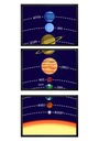 3 РАМКИ ПОСТЕРОВ КОСМОС СОЛНЕЧНОЙ СИСТЕМЫ ПЛАНЕТЫ