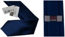 Мужской жаккардовый галстук в клетку узкого кроя с селедкой темно-синий GREG gw46