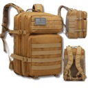 Рюкзак военного тактического выживания для школы, универсальный, 45л, на липучке