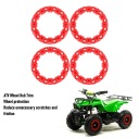 4PCS 10 -CALOWY ATV КОЛЕСО ЗАКІНЧЕННЯ ЗАХИСТУ ЗАХИСТУ PROTEK LERISTRA XH  (17816071146) фото min 10
