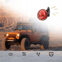 ПАРА KLAKSONOW SLIMAKOWYCH 12V 300DB TZ-101 410HZ 510HZ DO АВТО I MOTO  фото 8