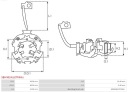 MOCOWANIE, ЩЕТКИ WEGLOWE AS-PL SBH9024(LETRIKA)  фото 10