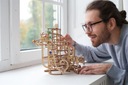 Guľôčková dráha so špirálovým kladkostrojom DIY - Ugears Pohlavie chlapci dievčatá