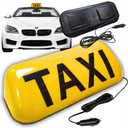 ФОНАРЬ ТАКСИ С МАГНИТОМ, ЖЕЛТЫЙ СИГНАЛ, БОЛЬШОЙ С ВИЛКОЙ ДО 180 КМ/Ч