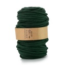 Шнурок WAS плетеный хлопковый 9мм, 50м, бутылочно-зелёный
