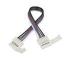 РАЗЪЕМНЫЙ КАБЕЛЬ ДЛЯ СВЕТОДИОДНОЙ ЛЕНТЫ RGBW, ДВУСТОРОННИЙ КАБЕЛЬ 12 ММ