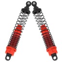 SHOCK ABSORBER TRAXXAS SLASH FRONT-WHEEL DRIVE RED 110MM Z PELNA METAL SPRING  photo 7