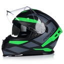 CASCO PARA MOTOCICLETA | VITO PRESTO GREEN | MATT SISTEMA PINLOCK + TAPAOBJETIVO ECE 06 