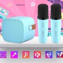 КАРАОКЕ BLUETOOTH КОЛОНКА 2 МИКРОФОНА ДЛЯ ДЕТЕЙ И ВЗРОСЛЫХ