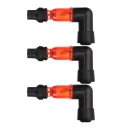 3 PIECES OSWIETLONE PLUGS CANDLE ISKROWYCH DO MOTORCYCLES BRUDNE BICYCLES I ATVS  photo 8