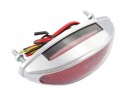 ARRIÈRE PHARE ARRIÈRE LED ROUGE CHROME HOMOLOGATION E11photo 5