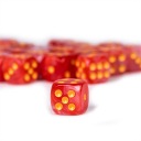 НАБОР ИЗ 5 КУБИКОВ D6 RPG, ШЕСТИСТОРОННИЕ КУБИКИ ДЛЯ ПАСХИ БАКОНА, 1,1 СМ.