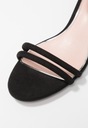 ESPRIT ADINA sandále čierne na kocke pohodlné elitné veľ. 39 Dĺžka vložky 25 cm
