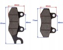 PLAQUETTES FREIN AJS ATU DAELIM HONDA KAWASAKI KSRphoto 4