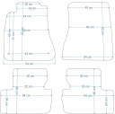 LEXUS IS250 2005-2013R. КИЛИМКИ ЧОРНІ GOLD + ROZOWA ЕКО-ШКІРА  (16307909623) фото min 8