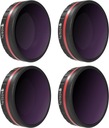 НАБОР ИЗ 4 ФИЛЬТРОВ ND/PL ND8/ND16/ND32/ND64 FREEWELL ДЛЯ OSMO ACTION