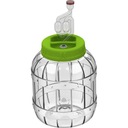 НЕБЛОКИРУЕМАЯ БАНКА ДЛЯ ПЕРЕРАБОТКИ ТРУБКА, РУЧКА, СЕРТИФИКАТ, 3 Л.