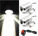 ГАЛОГЕН ФАРА ФАРА CREE LED (СВІТЛОДІОД) 2 SZT. + ВИМИКАЧ  фото 7