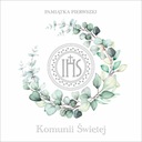KARNET KOMUNIJNY Z ŻYCZENIAMI/ PAMIĄTKA I KOMUNII