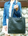 Кожаная сумка-шоппер из натуральной кожи Vera Pelle