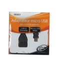 Удлинитель адаптера USB A — Micro USB B FPE #Ł
