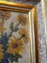 Драгоценная картина Натюрморт Цветы Подсолнухи Колоризм Школа Краков Рамка