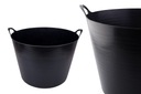 ГИБКИЙ КОНТЕЙНЕР STRONG BASKET ВЕДРО ЧЕРНОЕ 55Л