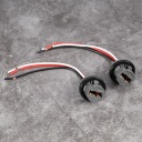 2 PCS PUCE T20 7443 POIGNÉE AMPOULES AUTOMOBILE ADAPTATEUR BIELLES VERSphoto 4