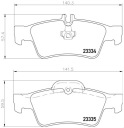 КОМПЛЕКТ ДИСКИ ГАЛЬМІВНЕ 300MM + КОЛОДКИ ЗАД MERCEDES E-KLASA 2009- [S212]  (17858437261) фото min 7