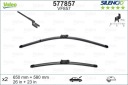 VALEO POIGNÉE ESSUIE-GLACES 2PCS VF857 SILENCIO XTRM 650 580MM MERCEDESphoto 11