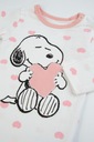 BODY pre bábätká bavlnené dojčenské Snoopy 80 Stav balenia originálne