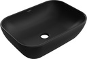 MEXEN RITA НАСТОЛЬНАЯ РАКОВИНА 45x32 см МАТОВЫЙ ЧЕРНЫЙ