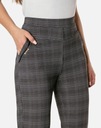 Элегантные деловые женские брюки-сигареты с высокой талией 9665-1 r 5XL/6XL