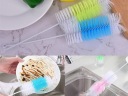 ЩІТКА ДЛЯ МИТТЯ ПЛЯШОК ДЛЯ ЧИЩЕННЯ СКЛЯНОК ДОВГА МОЧАЛКА ДРОТИК 29СМ