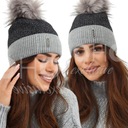 CZAPKA DAMSKA ZIMOWA CIEPŁA WYGODNA GRUBA KOBIECA SPORTOWA OŁÓWKOWA 2454