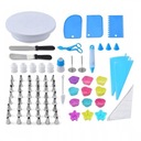 Кухонные аксессуары, установленные для создания и украшения тортов 80 элементов