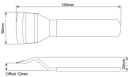 UNIT SKĖTIKLIS КОЛОДОК ГАЛЬМІВНИХ СТАЛЕВИЙ 160MM МОТОЦИКЛЕТНИЙ  (16068768428) фото min 6
