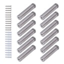 12 КОМПЛЕКТ БОЛТОВ DYSTANSOWY ZE СТАЛИ НЕРЖАВЕЙКА 19X80 MM БОЛТЫ JU  фото 10