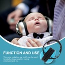 Dźwiękoszczelne słuchawki dla dzieci z redukcją szumów Typ wkładki, zatyczki douszne