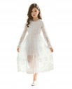 Krásne šaty biele čipka sväté prijímanie Stav balenia originálne