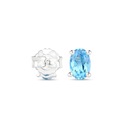 STRIEBORNÉ NÁUŠNICE TOPAZ MODRÉ SWISS BLUE Kód výrobcu 5903886908802