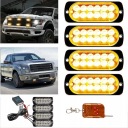 4W1 СТРОБОСКОП NA СТІКЛА СВІТЛОДІОДНА БАЛКА ПОЛІЦЕЙСЬКА LED (СВІТЛОДІОД) HUANG GUANG 4*12LED (СВІТЛОДІОД)  фото 14